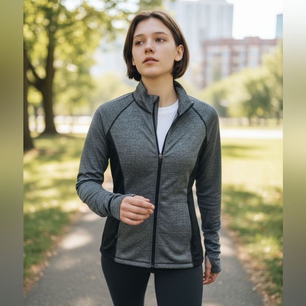 Victoria's Secret Gray and Black Jacket